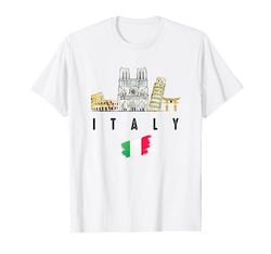 Cool Rome Italy Colosseum Souvenir Graphic Tees, Rome Italy Maglietta