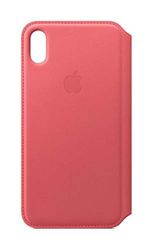 Apple Funda Leather Folio (para el iPhone XS Max) - Rosa peonía