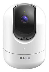 D-Link DCS-8526LH/B1 mydlink 2K QHD kompaktowa kamera WiFi z funkcją Pan & Tilt, 1440p, zmotoryzowany panoramiczny i pochylany, noktowizor, nagrywanie na karcie SD/w chmurze