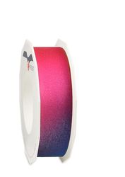 PRÄSENT Cinta de regalo POLY GLITTER arco iris, 25 metros, cinta de 25 mm para manualidades, decoración y embalaje de regalos para cualquier ocasión