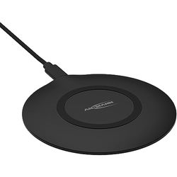 ANSMANN WiLine 15R stazione di ricarica Qi, caricatore wireless, compatibile con tutti i dispositivi finali come iPhone, Samsung, Huawei, AirPods e altri ricevitori Qi