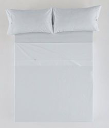 Bajera ajustable color plata - Cama de 200 (alto 30 cm) - 100% algodón - 144 hilos. Gramage: 115