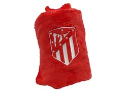 Atlético de Madrid- Babyfilt, babytillbehör, vaggvisa, röd färg, officiell produkt (CyP-märken)