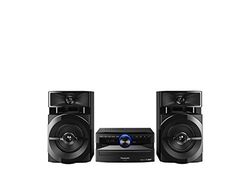 Panasonic SC-UX104EG-K - Micro música de CD (Bluetooth, sintonizador (Dab+/FM), USB, AUX-IN, DJ Jukebox, 300 W RMS, Color Negro