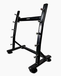 BOOMFIT Rechte stanghouder, uniseks, volwassenen, zwart, één maat