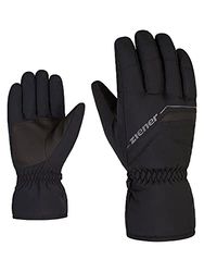 Ziener Grumas - Guanti da sci da uomo, con imbottitura calda, colore nero, 11