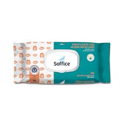 Soffice Microvezeldoeken met deksel 1 verpakking x 50 doekjes - 250 g