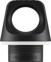 Sigg Screw Top Black (Misura Unica), Tappo di Ricambio Per Sigg Borraccia a Collo Stretto o con Adattatore Wmb, Tappo Ermetico Ideale per gli Spostamenti