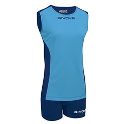 givova KITV06, unisex_adult, Celeste-Blu, XS