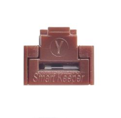 SmartKeeper Essential / 12 x RJ45 Port Blockers sin cerradura Key Basic/Marrón