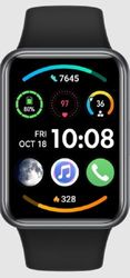 HUAWEI Watch FIT Special Edition, Display HD AMOLED da 1,64 pollici, monitoraggio scientifico del sonno, GPS integrato, 10000+ quadranti per orologio a scelta, compatibile con iPhone e Android, nero