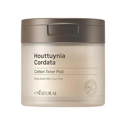 All Natural Houttuynia Cordata Ansiktstoner bomullsskivor 60 st