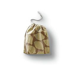 Bonamaison Printed Cotton Produce Bag with Drawstring, Reusable Grocery Bag, Biodegradable Eco-Friendly Bags, Travel Pouch, Sachet Bags, Shopping Bag, Eco Friendly, Foldable, Size: 12x15 Cm