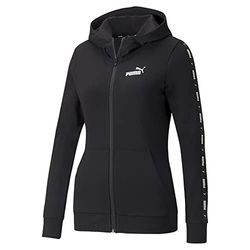 Puma Power Tape huvtröja med hel dragkedja TR