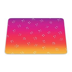 Bonamaison, Tapis de Souris Rectangle Imprimé Numériquement, Fond Antidérapant, pour Bureau et Maison, Taille: 22x18cm