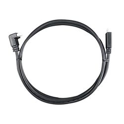 VICTRON_ENERGY NT-1043, VE.Direct Cable 10 m (One Side Right Angle Connec) Unisex-Vuxen, Svart, Standard