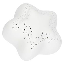 THUN - Mini lampe étoile - porcelaine - Collection Bonbonnière - 10 x 5 x 9,5 cm