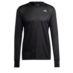 adidas Altro Longsleeve Maglietta, Nero, M Uomo