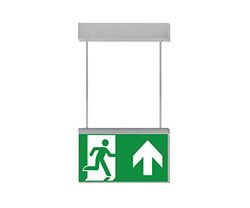 daisalux ikus – luminaire mural bANDEROLA ikus-sp Double rtd1631 Gris