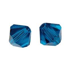 RAYHER 14198387 Swarovski kristallen geslepen parels, 3 mm, doos 50 stuks, nachtblauw