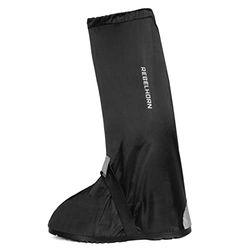REBELHORN Unisex's Thunder Rain Cover for Motorcycle Boots, Black, Small