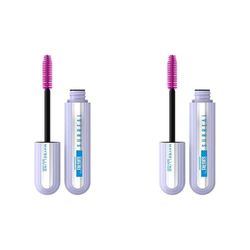 Maybelline New York, The Falsies Surreal Waterproof, Máscara de pestañas efecto extensiones, Longitud y Volumen, Resistente al agua, Negro, 10 mL (Paquete de 2)