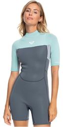 Roxy 2/2 Prologue Women BZ SS SP FL Combinaisons humides pour Femmes, Ice Green, S