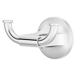 Pfister Pfirst BRHPFM0C - Gancho para toallas de baño, montaje en pared, atornillado, acabado cromado pulido, BRHPFM0C
