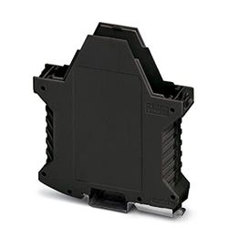 PHOENIX CONTACT ME 22,5 UT TBUS BK draagrailbehuizing, onderste deel van de behuizing met metalen voetsluiting, zwart, 22,6 mm breed, 99 mm hoogte, 107,3 mm diepte, 10 stuks