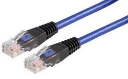 Pro Signal PSG90748 Cat5e Crossover Lead, 10m, Blue