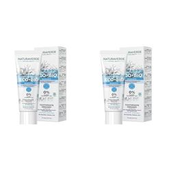 Naturaverde | BIO - Dentifricio GEL ECO BIO, ai Licheni Islandici, Sbiancante, per Sbiancare i Denti, Professionale, Fico, 75ml (Confezione da 2)
