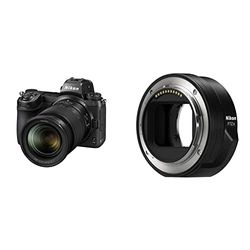 Nikon Z6II Fotocamera Mirrorless Full Frame CMOS FX 24.5 MP, 273 Punti AF, Mirino OLED, 4K, LCD 3.2" + Z 24/70 f/4 S [Nital Card: 4 Anni di Garanzia] + FTZ II Adattatore per Obiettivi F-Mount