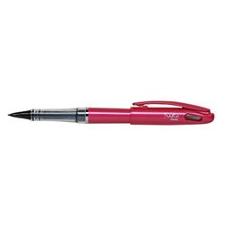 Pentel trj96p-a Tradio Shiny Flower Set 12 viltstiften veer punt kunststof inkt zwart/lichaam glanzend fuchsia