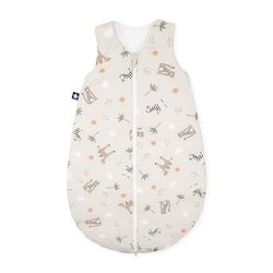 Julius Zöllner Sommarsovsäck Jersey, 0,5 TOG, tvättbar vid 60 °C, tillverkad i Tyskland, OEKO TEX Standard 100, savan-beige, storlek 80/86