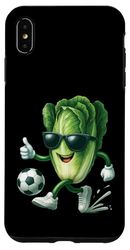 Romaine Lettuce Soccer Football Case for iPhone XS Max