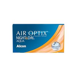 Air Optix Night & Day Aqua lenti a contatto mensili | 6 lenti | BC 8.6 mm | DIA 13.8 mm | -03.75 Diopt