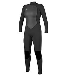 O'Neill Wetsuits Women's Reactor Back Zip Full Wetsuit,Black, 6 UK (Manufacturer size:36)