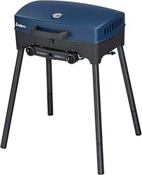 Enders Explorer Next Barbacoa gas para camping - Barbacoa de gas portatil para asar, cocinar y hornear - Barbacoa pequeña para balcón, jardín y terraza con 2 quemadores 210333