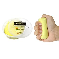 CanDo TheraPutty Antimicrobial - Therapeutic modelling clay - 6 oz - yellow (very light)