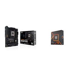 ASUS TUF GAMING B650-PLUS WIFI AMD Ryzen AM5 ATX motherboard + AMD Ryzen™ 5 7600X Processeur, 6 Cœurs/12 Threads Débridés