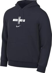 Nike Heren Top Ent M NSW FLC Hoody Bb Fund, Obsidian/White, DR9720-451, L