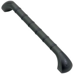 HOMECRAFT Prima Outdoor Grab Rail – Slip Resistant Handrail, Weatherproof Hand Rail, Mounted Grab Rails for Bathroom, Bath Handles, Durable Grab Bars and Grab Handles for Elderly Support, Green/Black