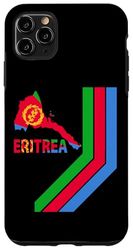 Love Eritrea With Eritrea Flag Map Eritrea Independence Case for iPhone 11 Pro Max