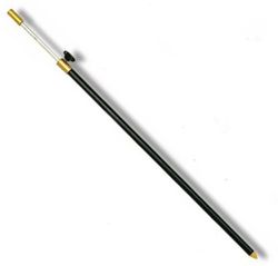 Zebco Unisex Bankstick - Palo, tamaño 20-90 cm, Color Negro