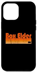 Box Elder, SD Retro 80s Style Case for iPhone 12 Pro Max