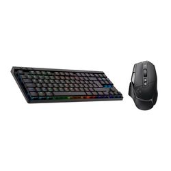 Logitech G G502 X LIGHTSPEED Wireless Gaming Mouse - Optical mouse, compatible with PC - macOS/Windows, Logitech G G515 LIGHTSPEED TKL Low Profile Wireless Gaming Keyboard, QWERTY UK - Black
