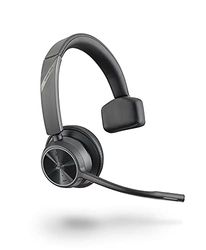 POLY Voyager 4310 UC Headset Bedraad en draadloos Hoofdband Kantoor/callcenter USB Type-C Bluetooth Zwart