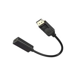 Glowster Adaptateur Display Port vers HDMI 4K - Connectez-Vous avec Une qualité supérieure - Transmet Facilement des vidéos et de l'audio Haute définition - Idéal pour Les moniteurs, Les téléviseurs