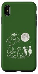 Bigfoot, Alieni, UFO & Loch Ness Buongiorno Custodia per iPhone XS Max