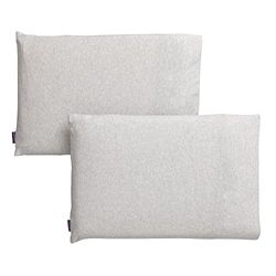 ClevaMama Jersey bomull junior örngott (2-pack) - grå